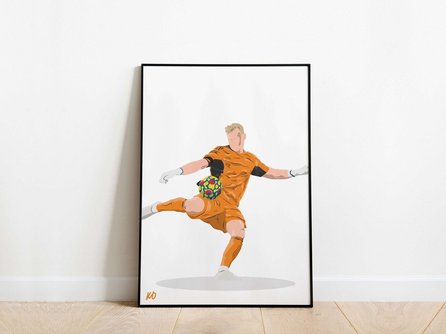 Aaron Ramsdale Arsenal Poster - KDDesigns6