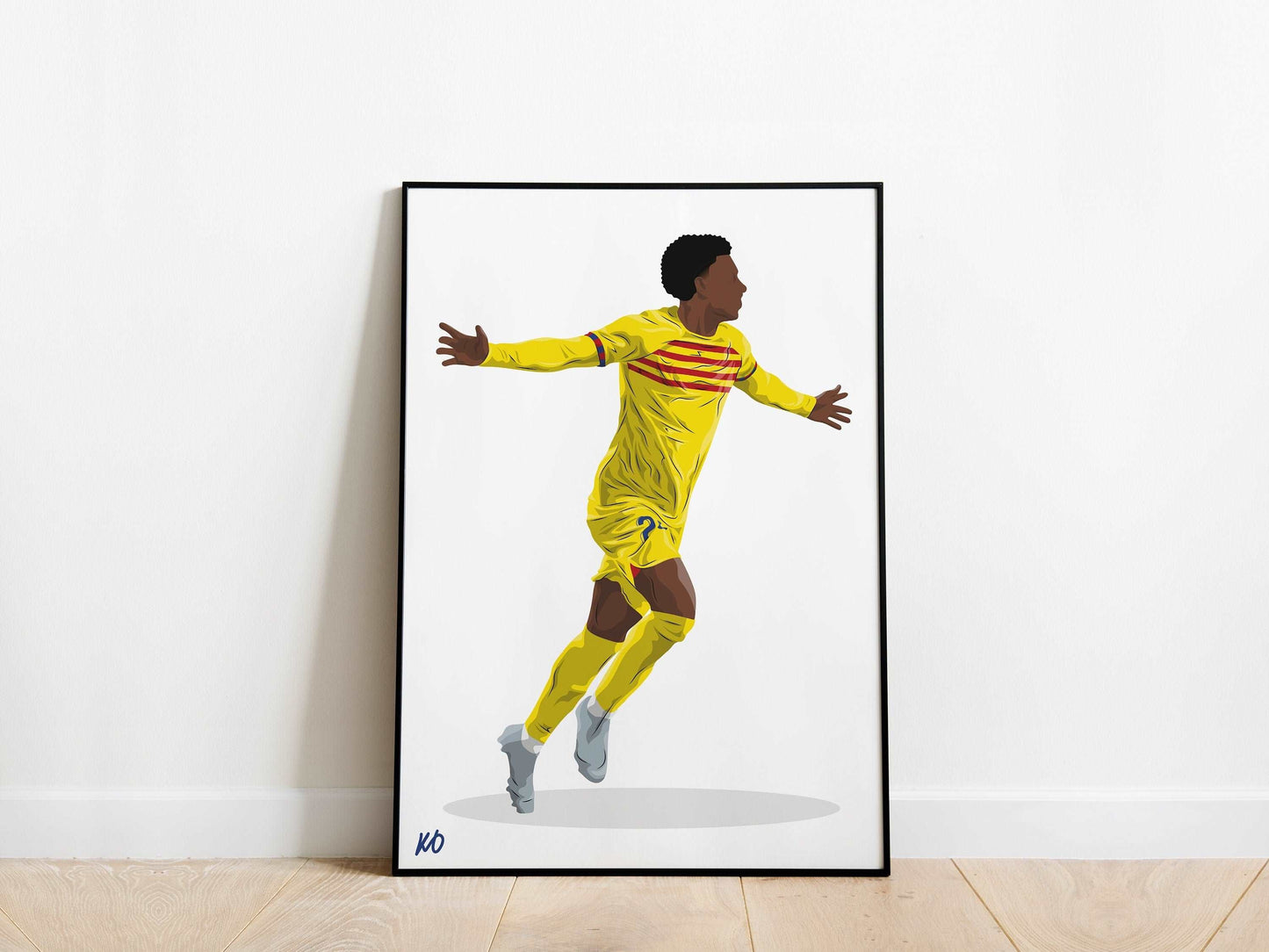 Alejandro Balde Barcelona Poster - KDDesigns6