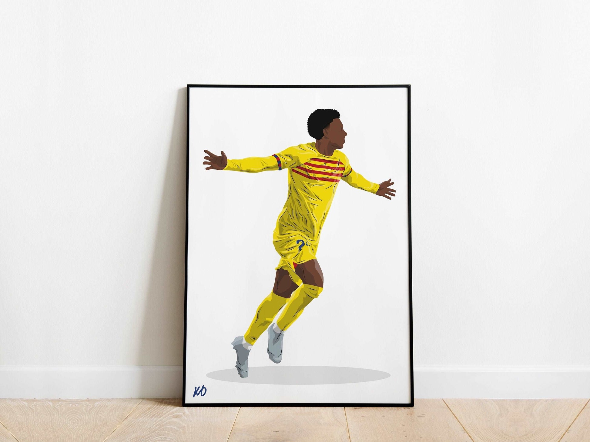 Alejandro Balde Barcelona Poster - KDDesigns6