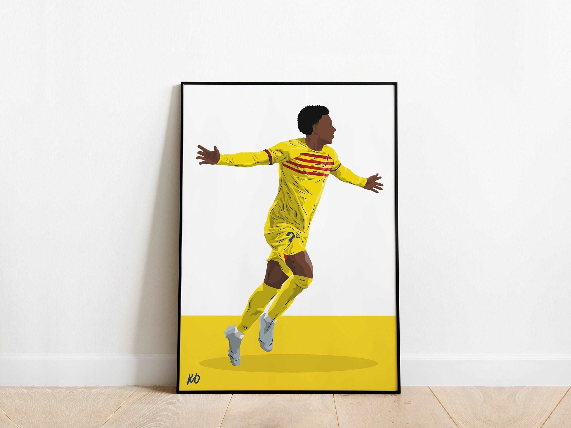 Alejandro Balde Barcelona Poster - KDDesigns6