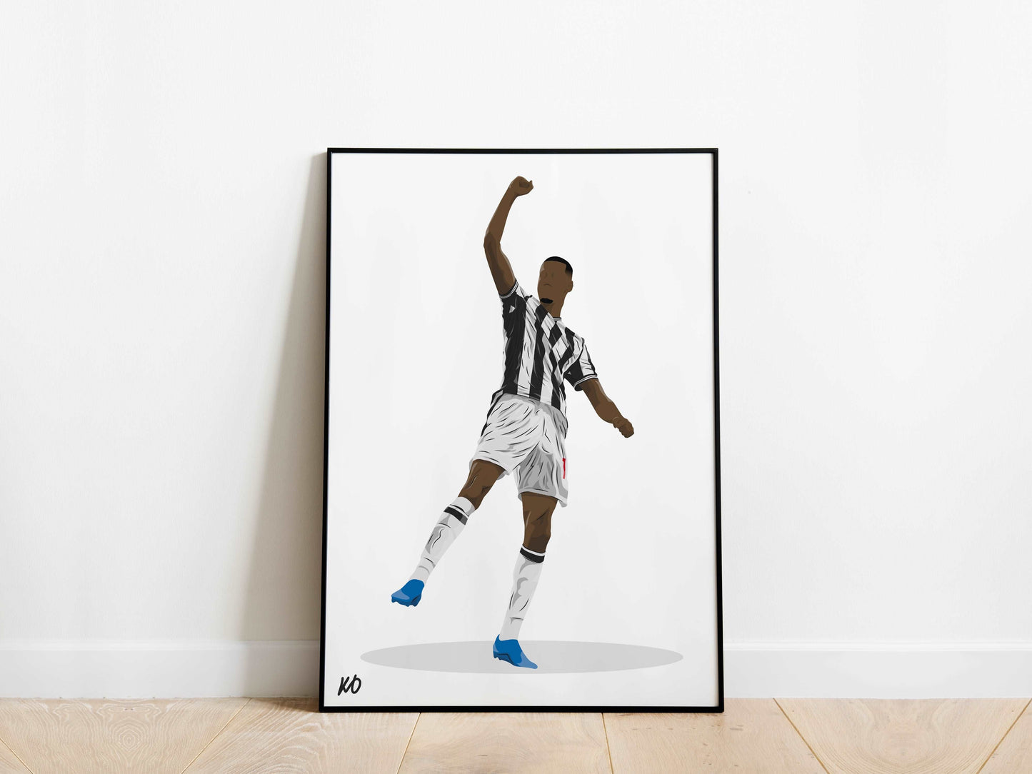 Alexander Isak Newcastle United Poster - KDDesigns6