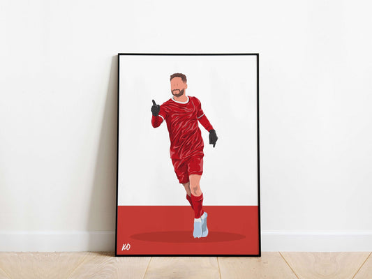 Alexis Mac Allister Liverpool Poster - KDDesigns6