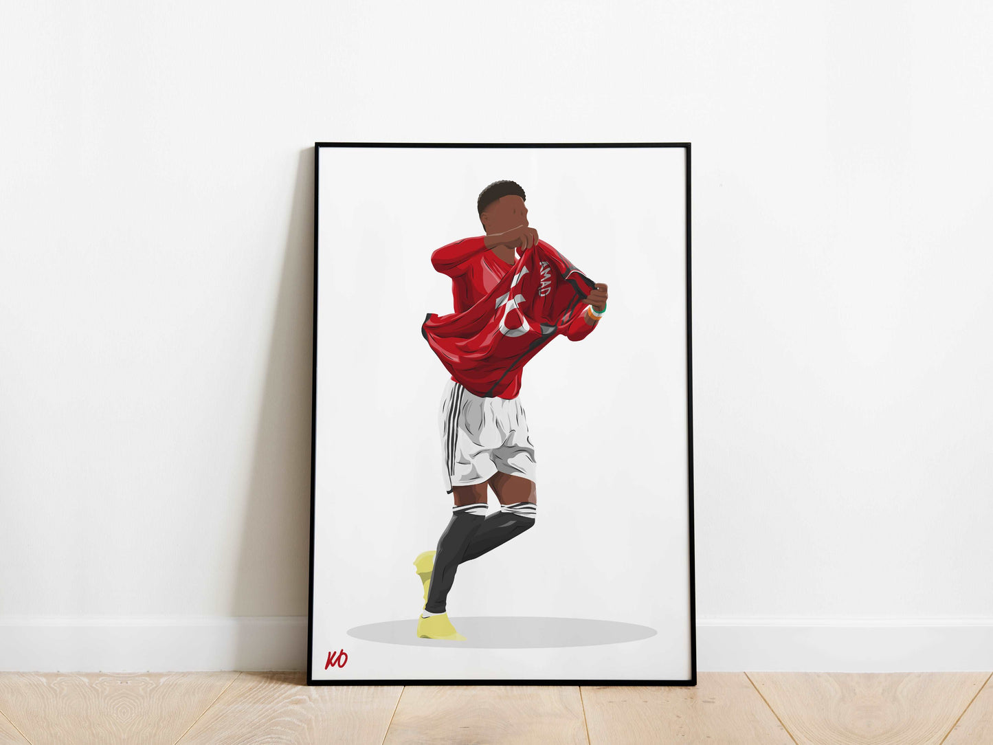 Amad Diallo Manchester United Poster - KDDesigns6