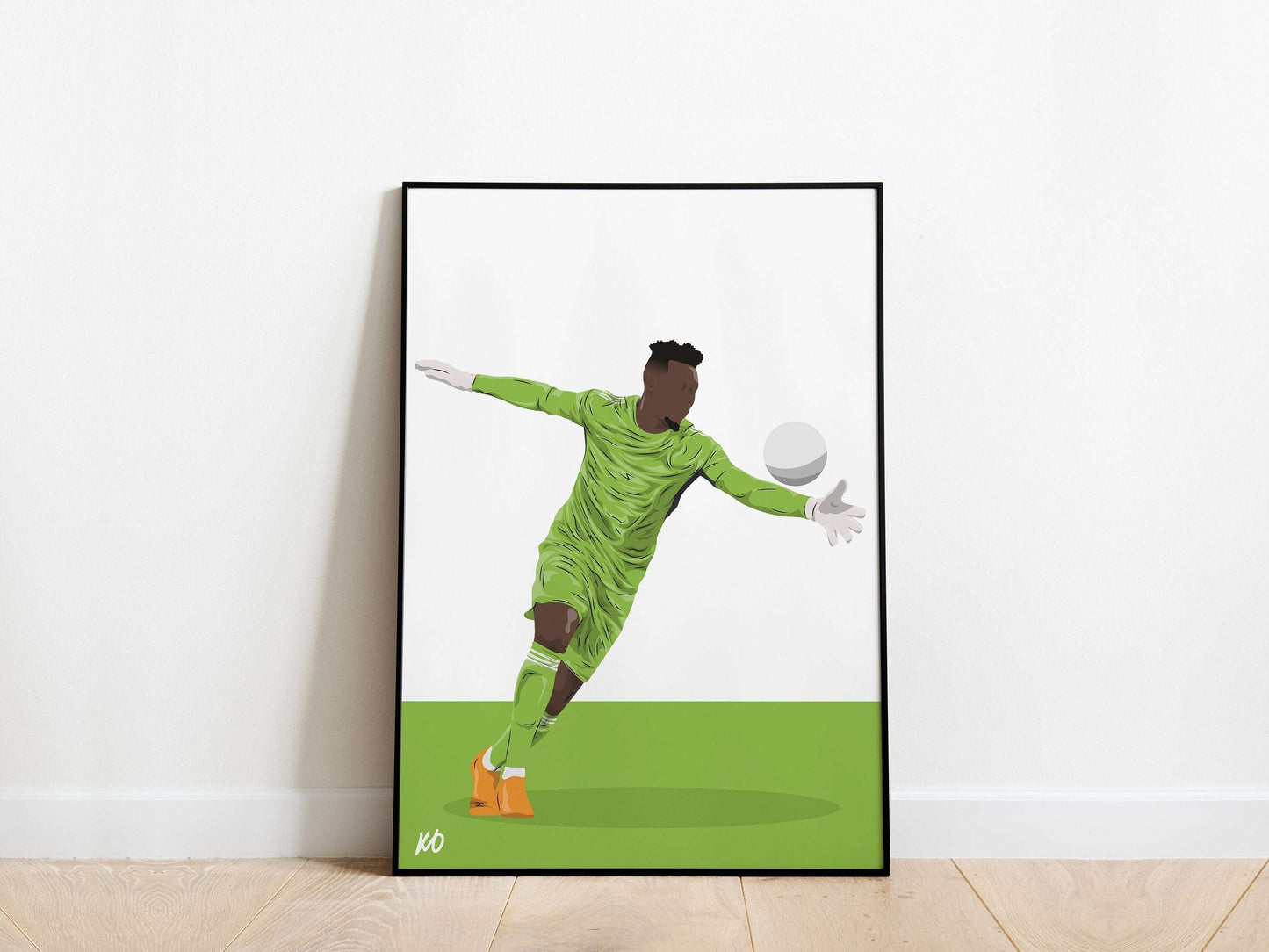 Andre Onana Manchester United Poster - KDDesigns6