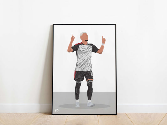 Andreas Pereira Fulham FC Poster - KDDesigns6