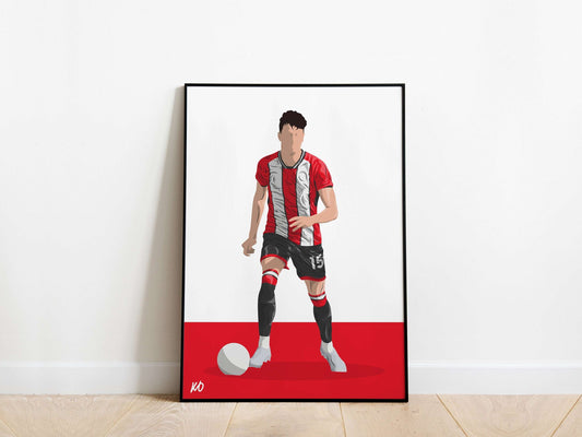 Anel Ahmedhodzic Sheffield United Poster - KDDesigns6