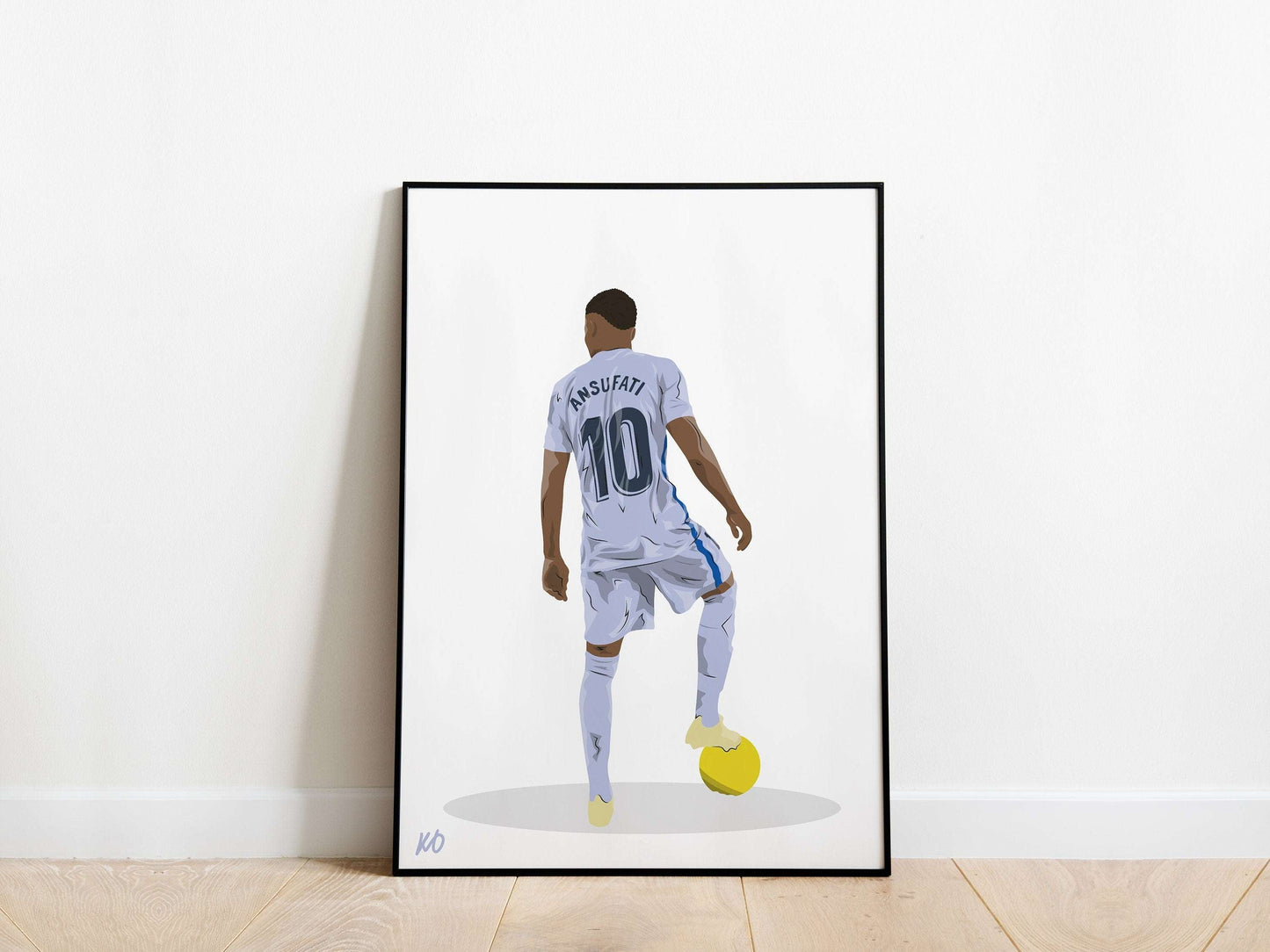 Ansu Fati 10 Barcelona Poster - KDDesigns6