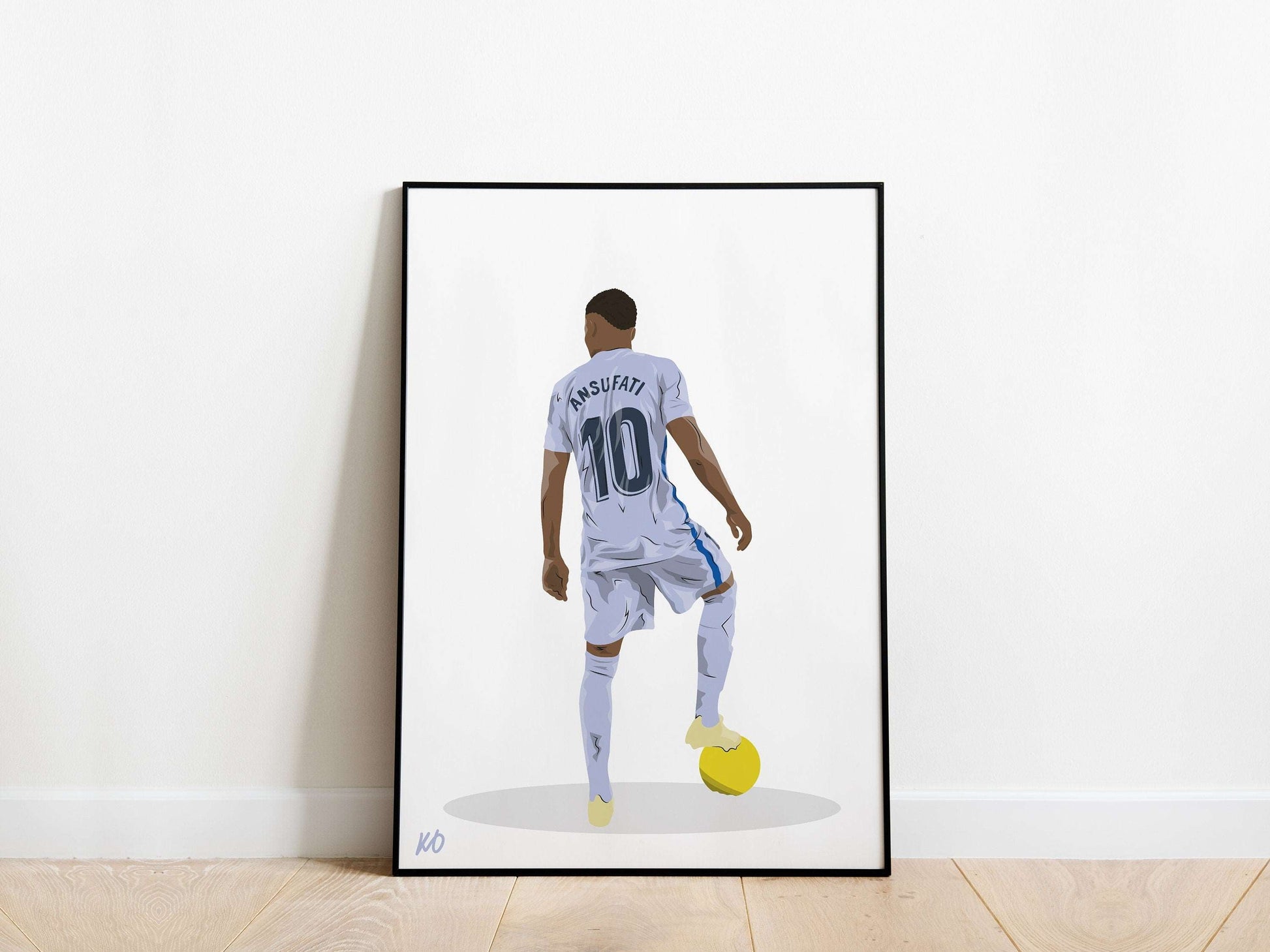 Ansu Fati 10 Barcelona Poster - KDDesigns6