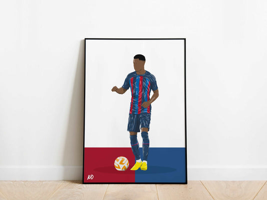 Ansu Fati Barcelona Poster - KDDesigns6