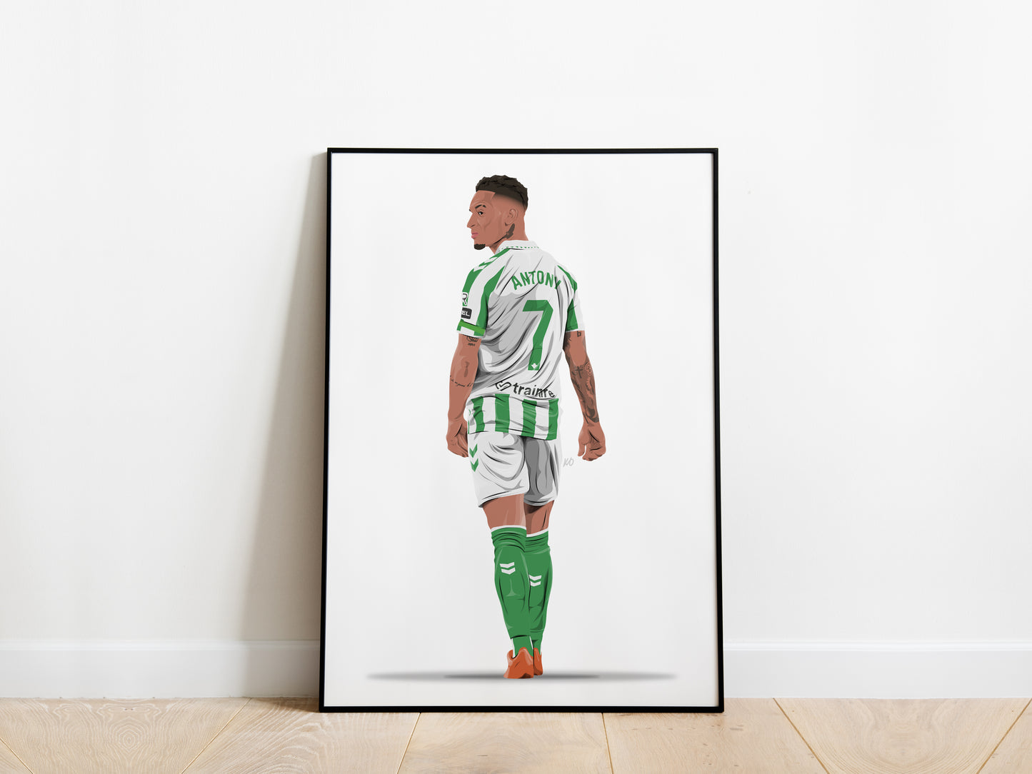 Antony Real Betis Poster