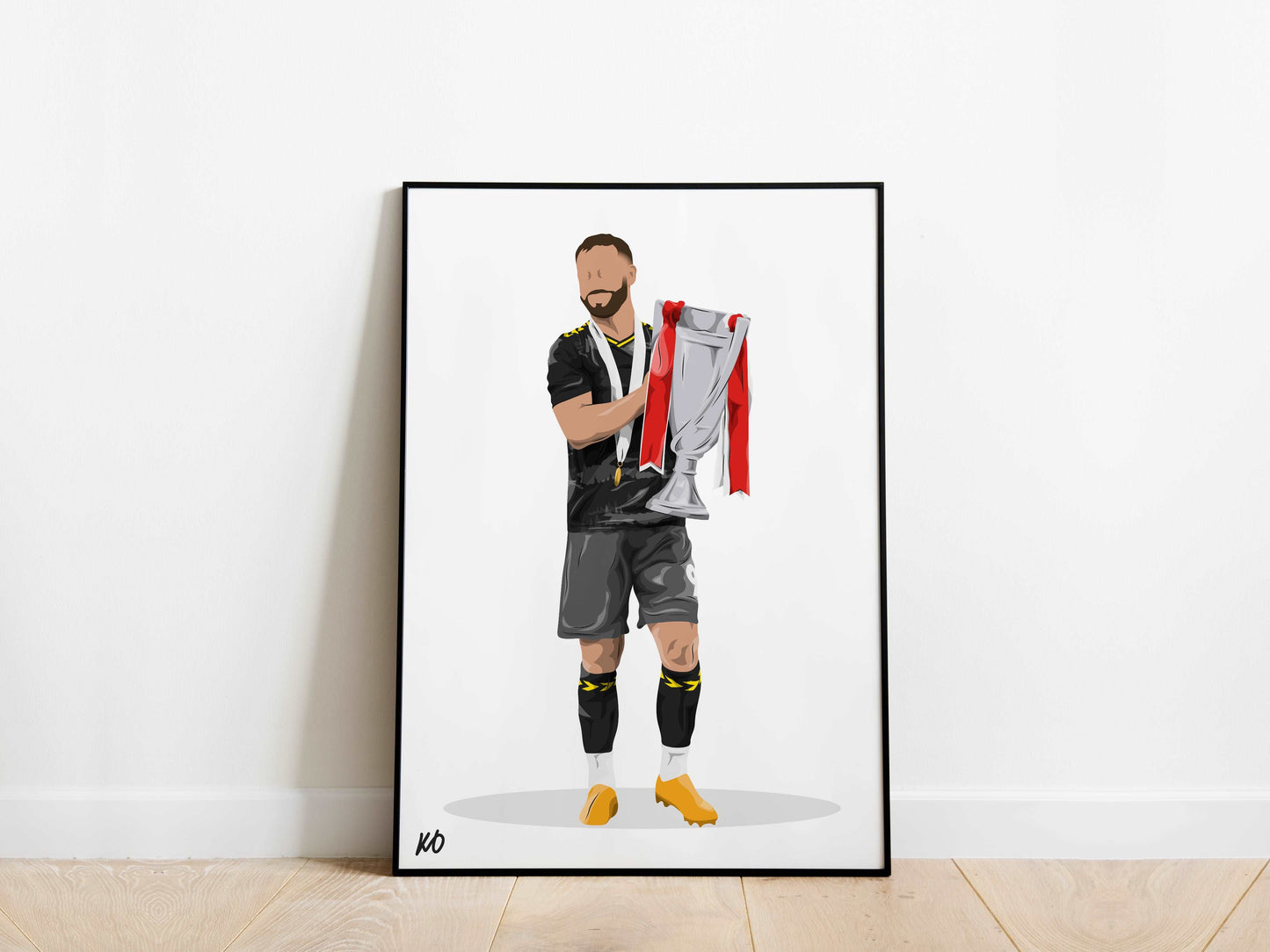 Adam Armstrong Southampton Poster - KDDesigns6