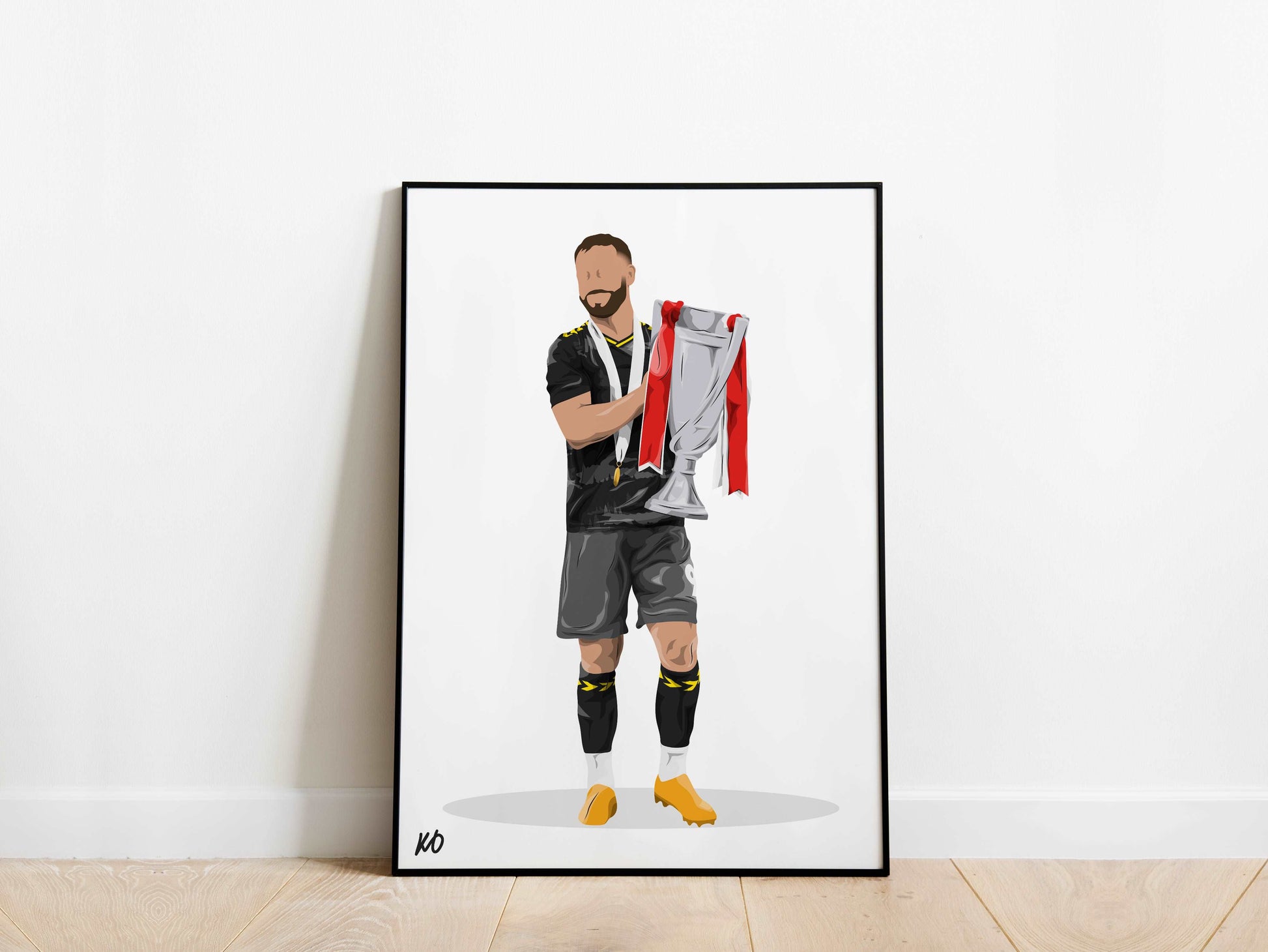 Adam Armstrong Southampton Poster - KDDesigns6
