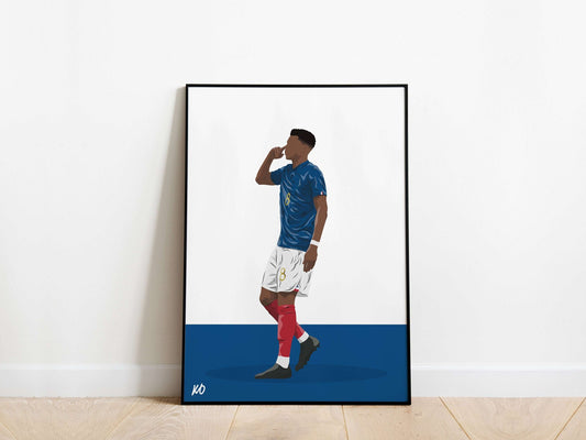 Aurelien Tchouameni France Poster - KDDesigns6