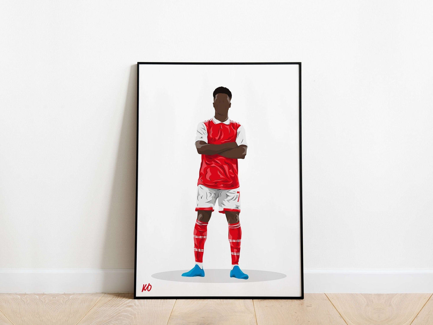 Bukayo Saka Arsenal Poster - KDDesigns6