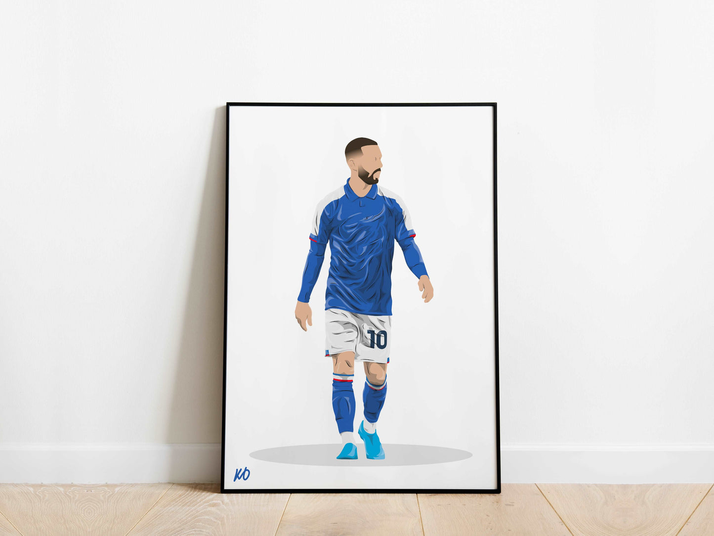 Conor Chaplin Ipswich Town Poster - KDDesigns6