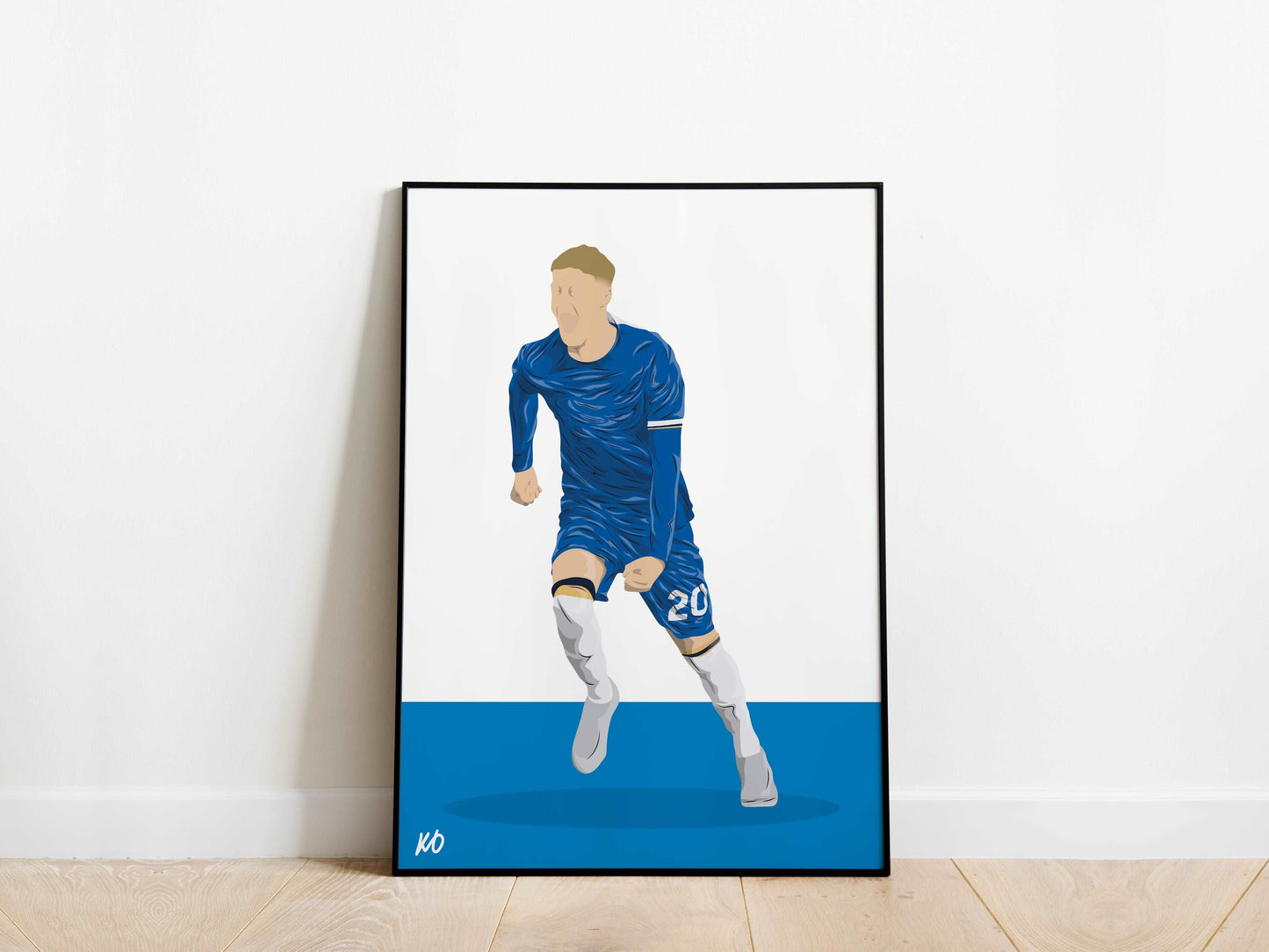 Cole Palmer Chelsea Poster - KDDesigns6