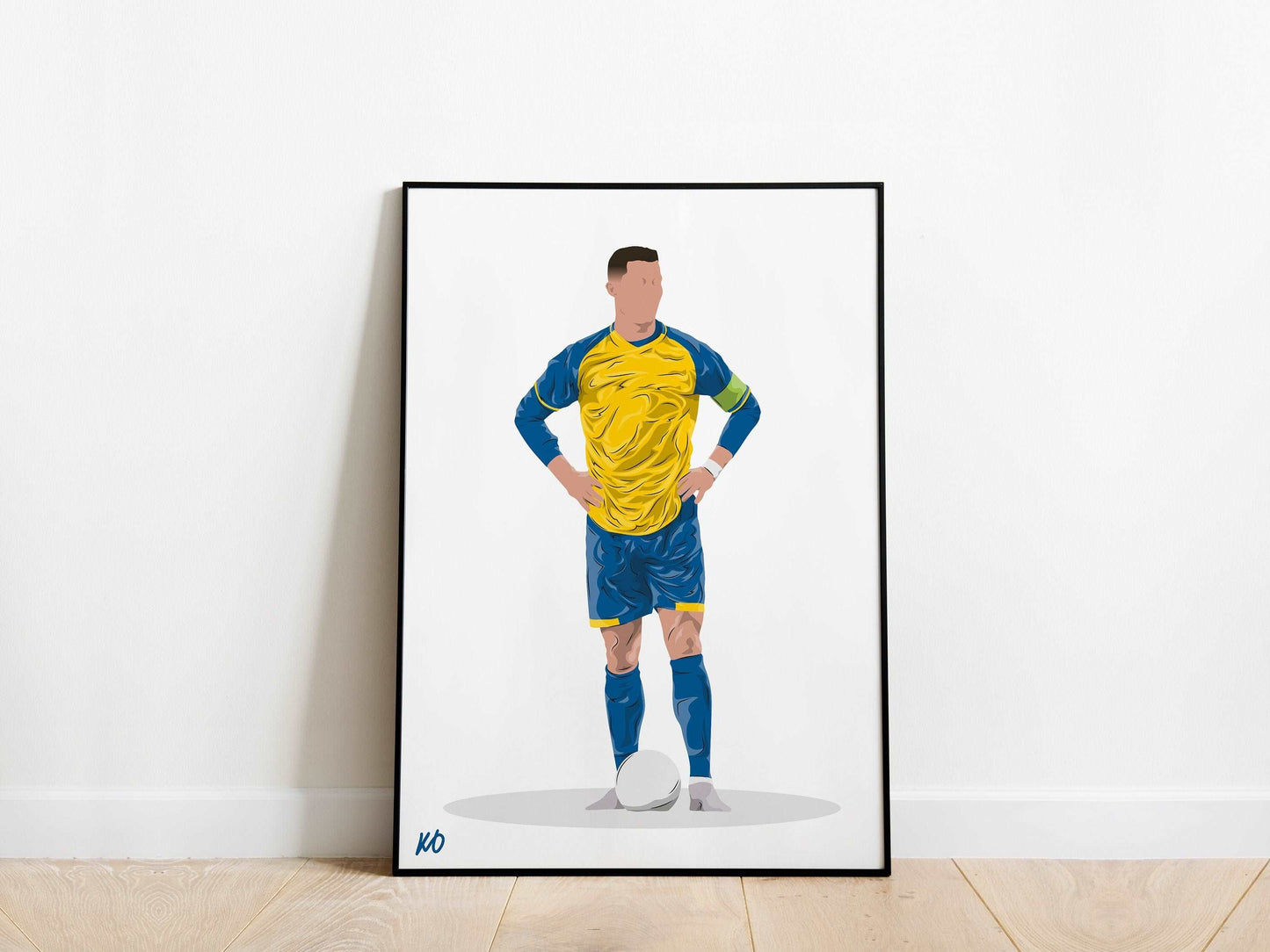 Cristiano Ronaldo Al-Nassr FC Poster - KDDesigns6