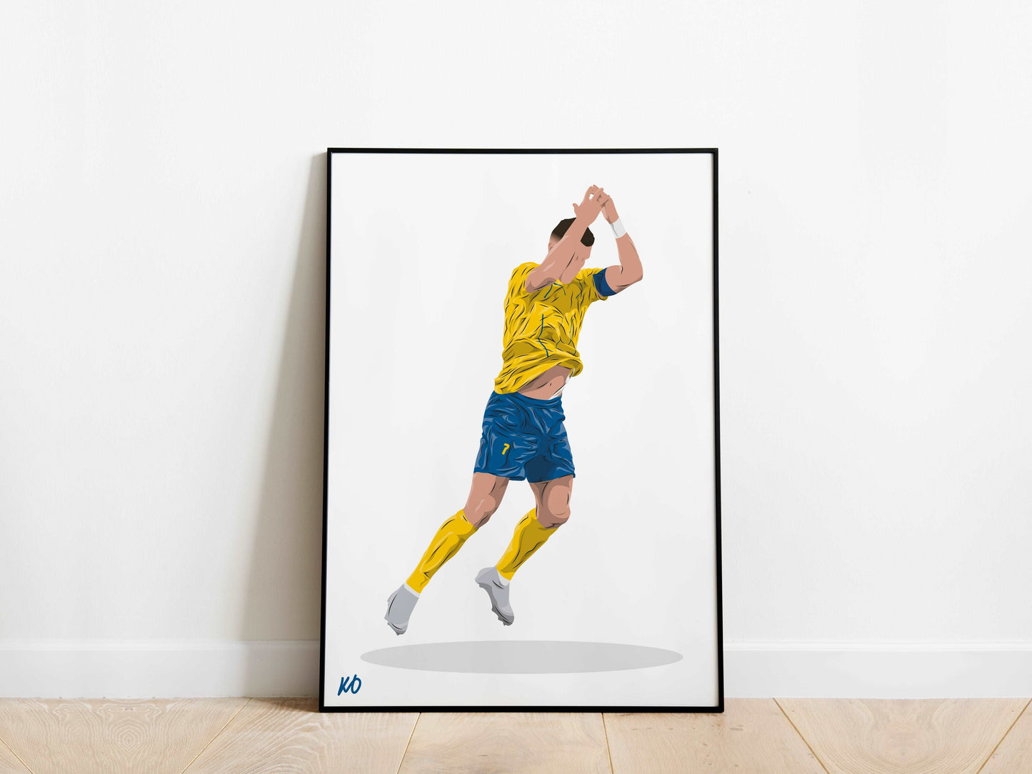 Cristiano Ronaldo Al-Nassr FC Poster - KDDesigns6