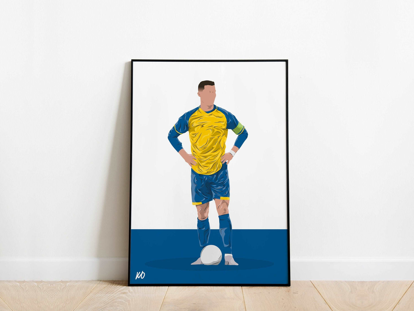 Cristiano Ronaldo Al-Nassr FC Poster - KDDesigns6