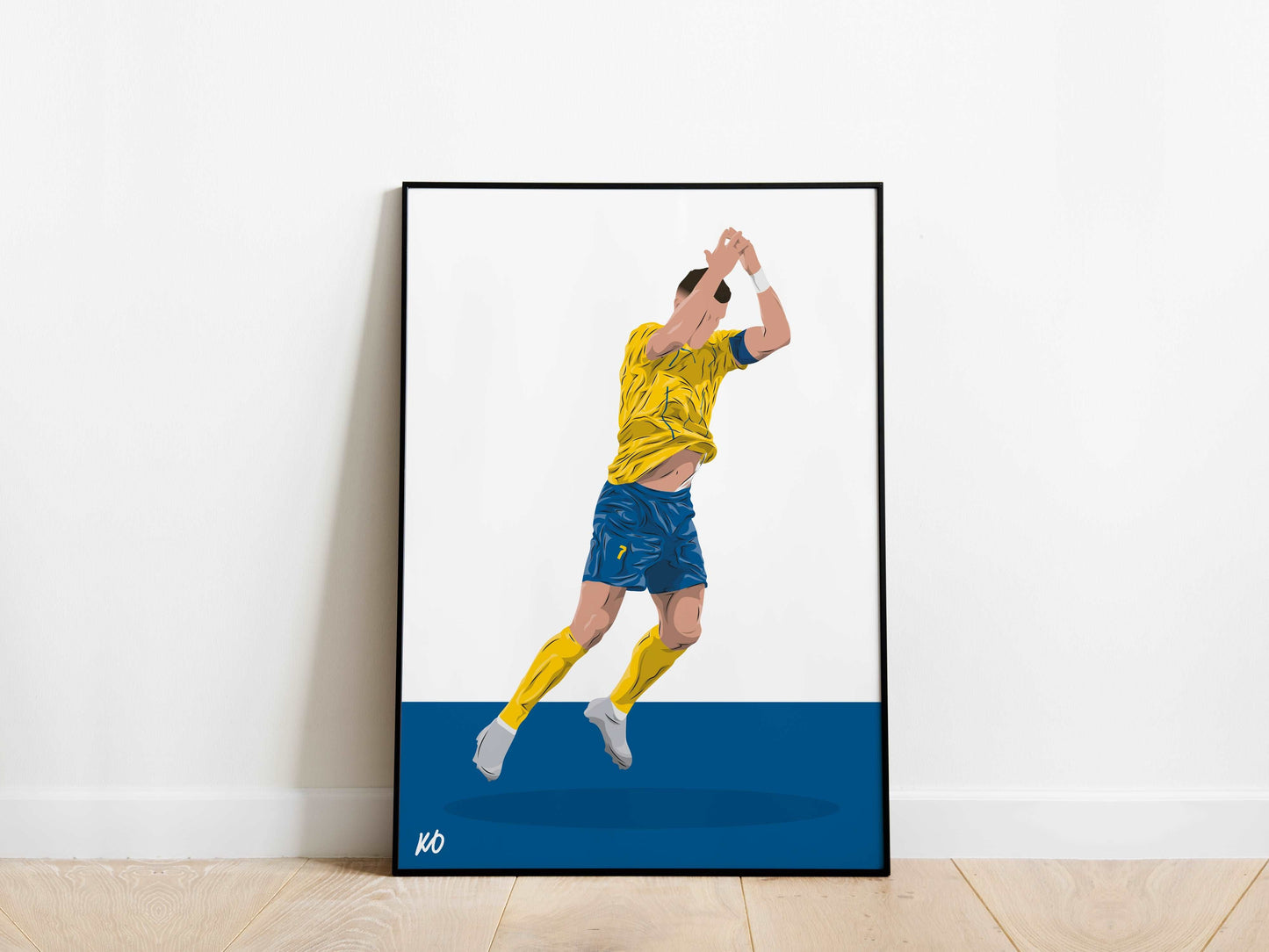 Cristiano Ronaldo Al-Nassr FC Poster - KDDesigns6