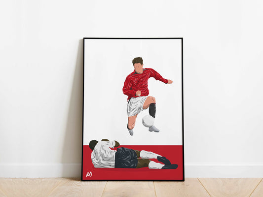 Cristiano Ronaldo 04/05 Manchester United Poster - KDDesigns6