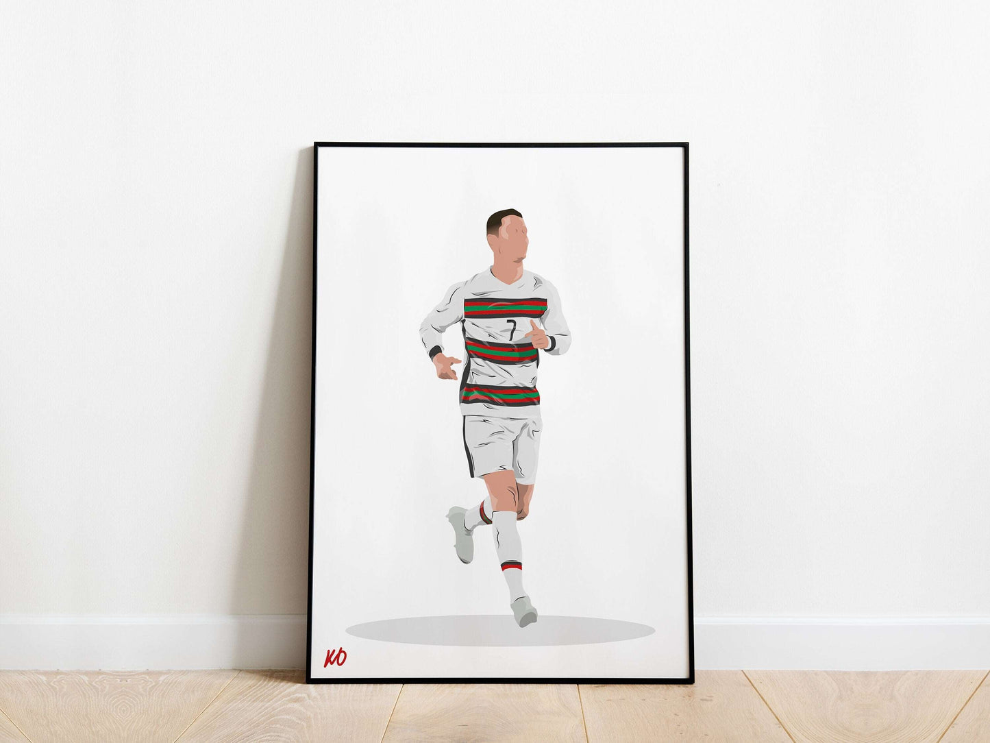 Cristiano Ronaldo Portugal Poster - KDDesigns6