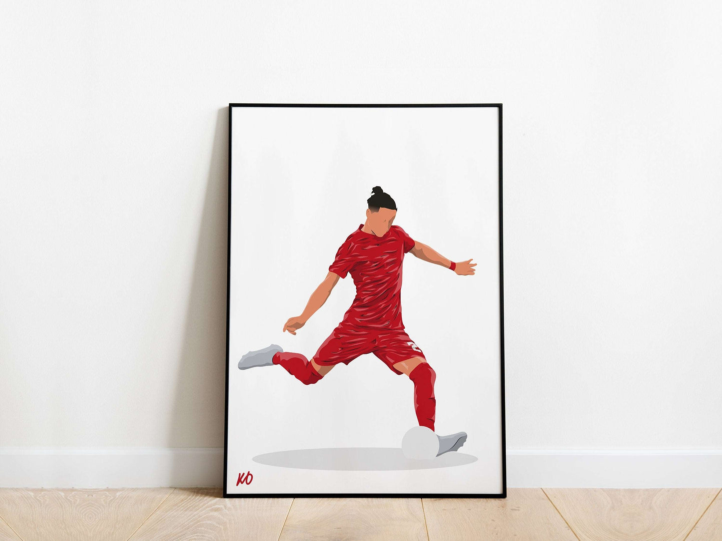 Darwin Nunez 22/23 Liverpool Poster - KDDesigns6