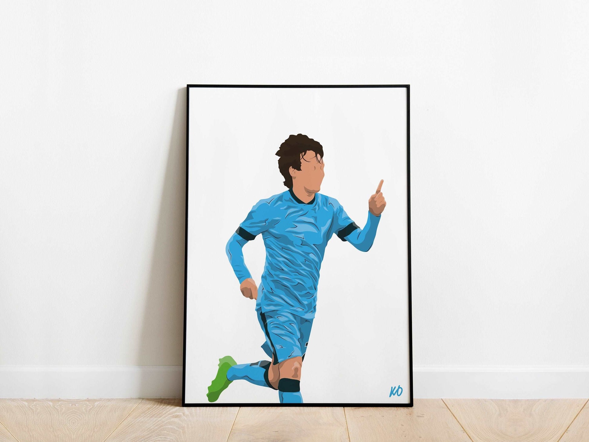 David Silva Man City Poster - KDDesigns6