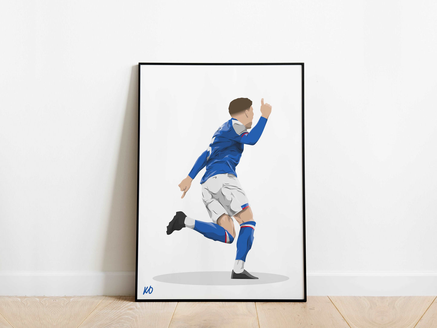 Leif Davis Ipswich Town Poster - KDDesigns6