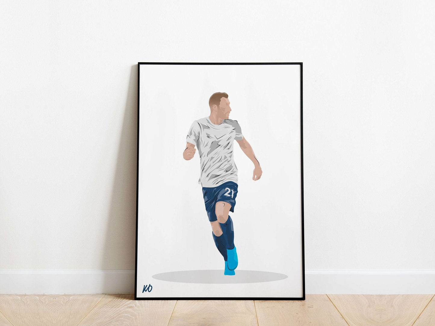 Dejan Kulusevski Tottenham Hotspur Poster - KDDesigns6