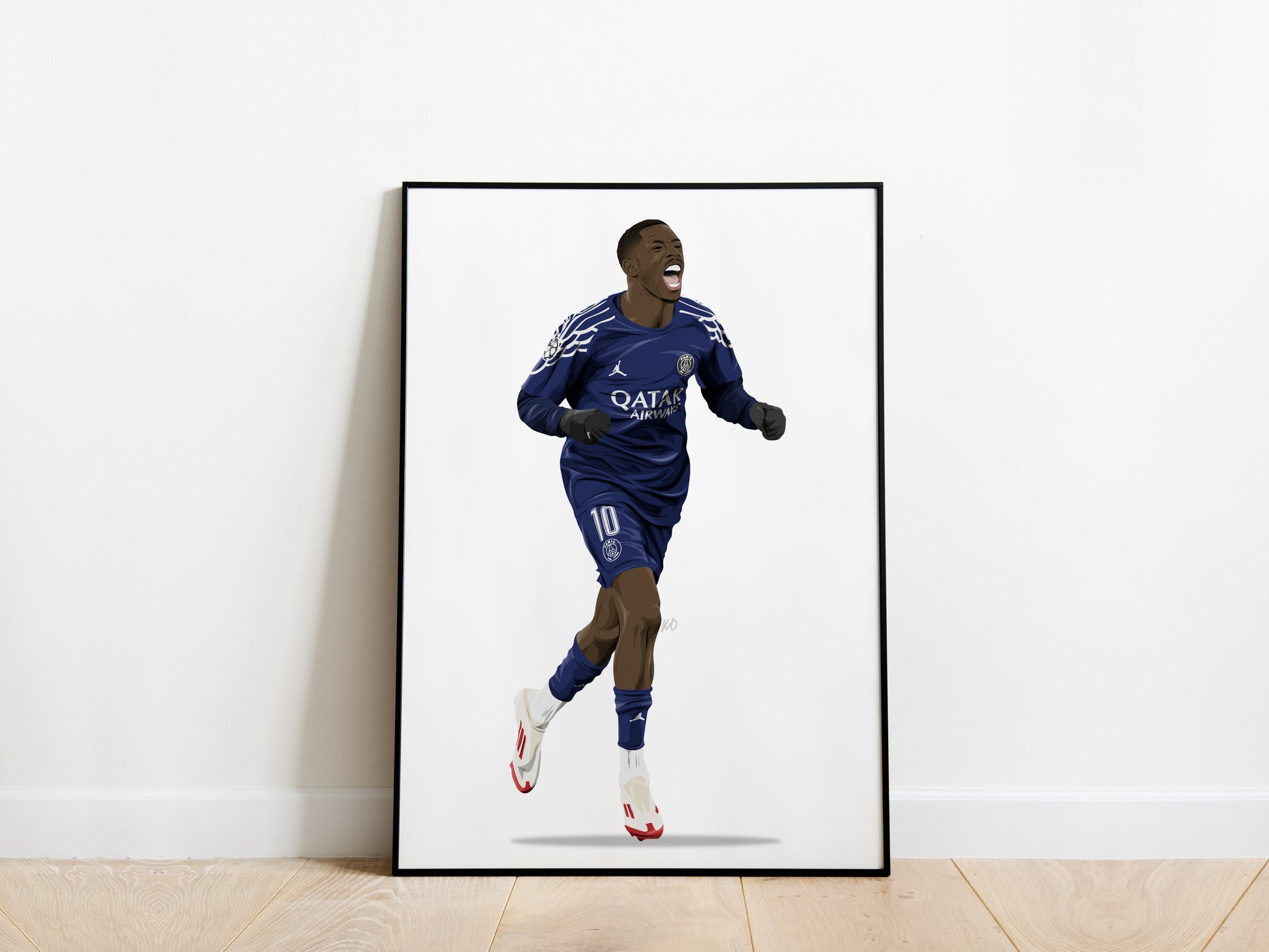 Ousmane Dembele PSG Poster - KDDesigns6