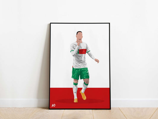 Diogo Dalot Portugal Poster - KDDesigns6
