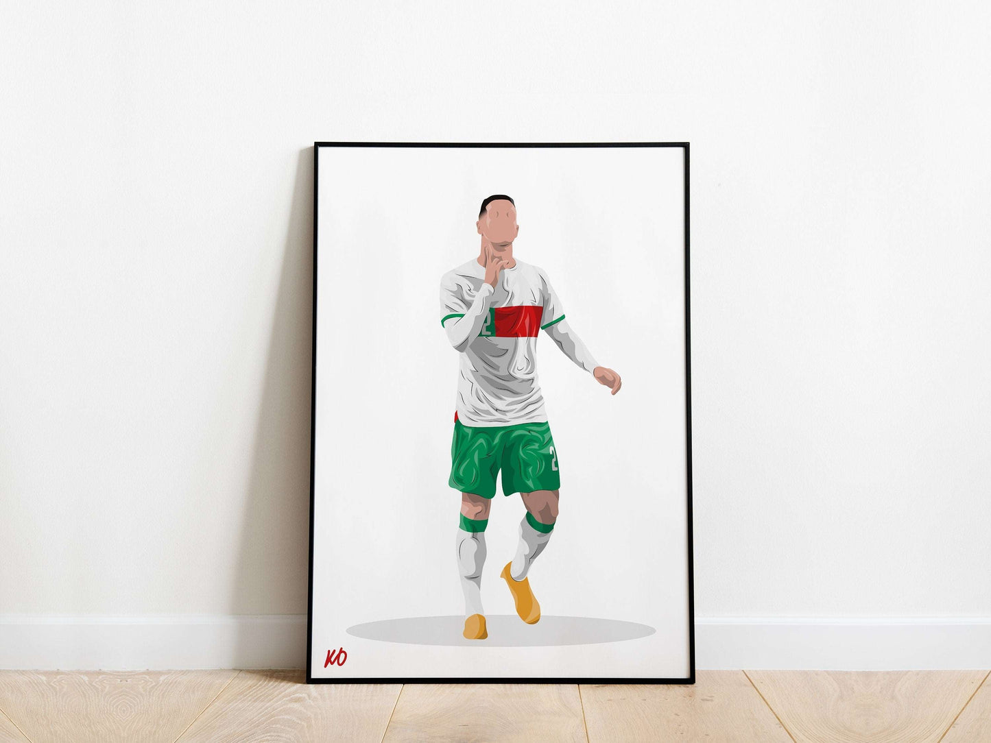 Diogo Dalot Portugal Poster - KDDesigns6