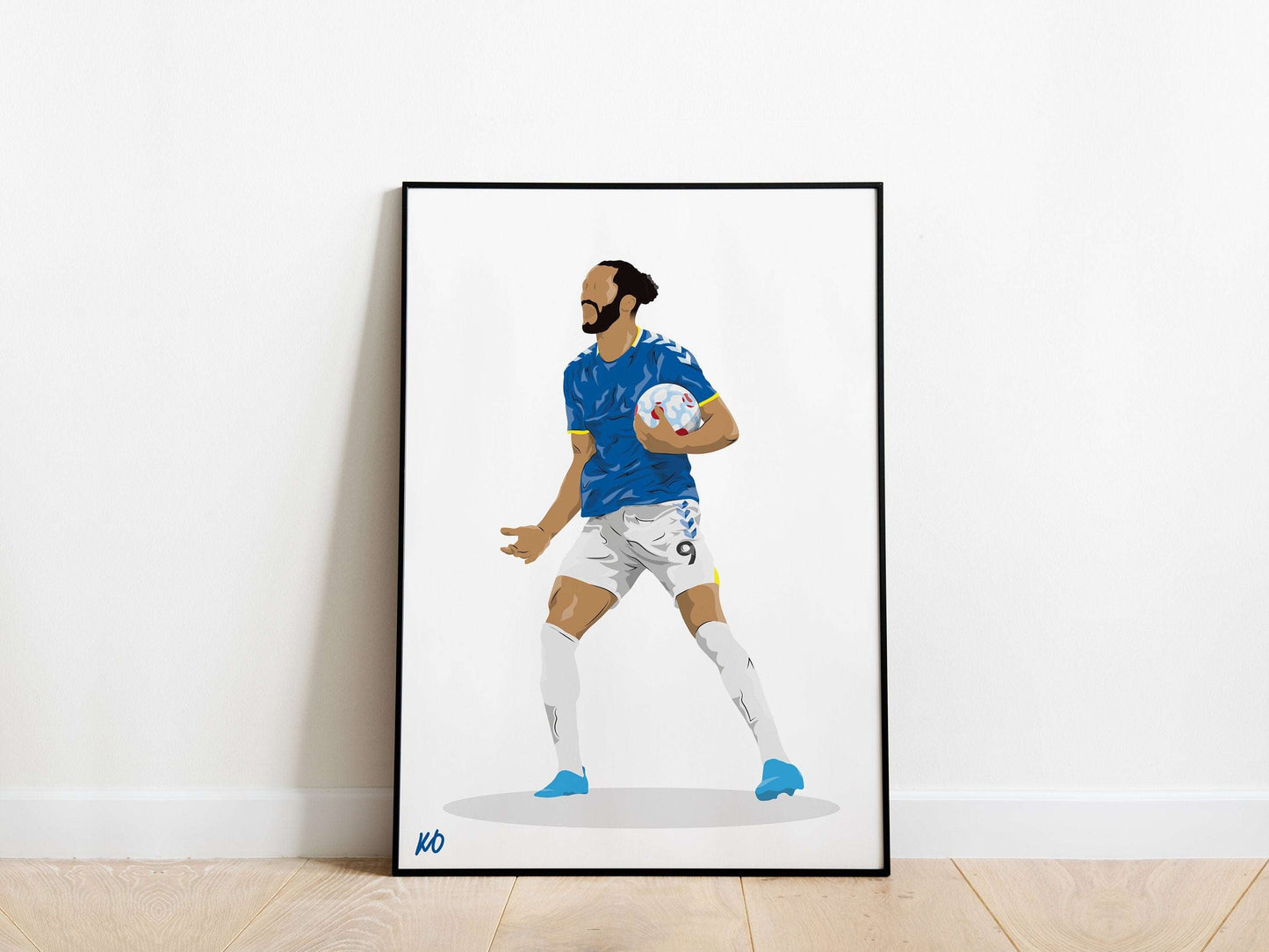 Dominic Calvert-Lewin Everton Poster - KDDesigns6