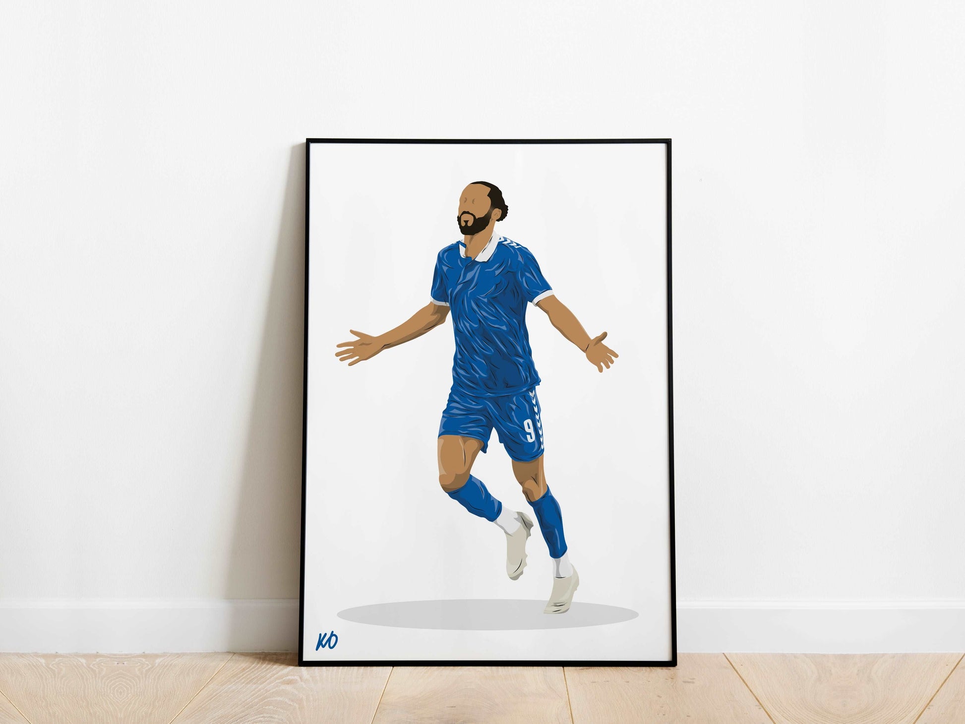 Dominic Calvert-Lewin 23/24 Everton Poster - KDDesigns6