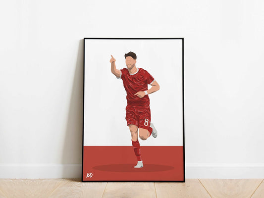 Dominik Szoboszlai Liverpool Poster - KDDesigns6
