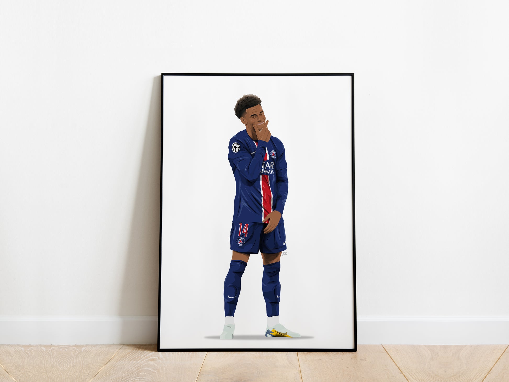 Desire Doue PSG Poster - KDDesigns6
