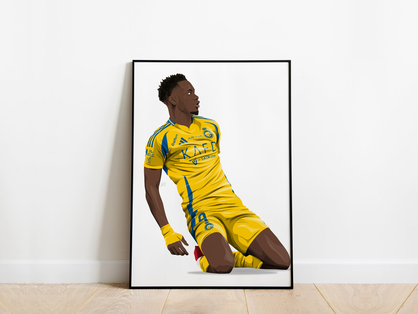 Jhon Duran Al-Nassr Poster - KDDesigns6