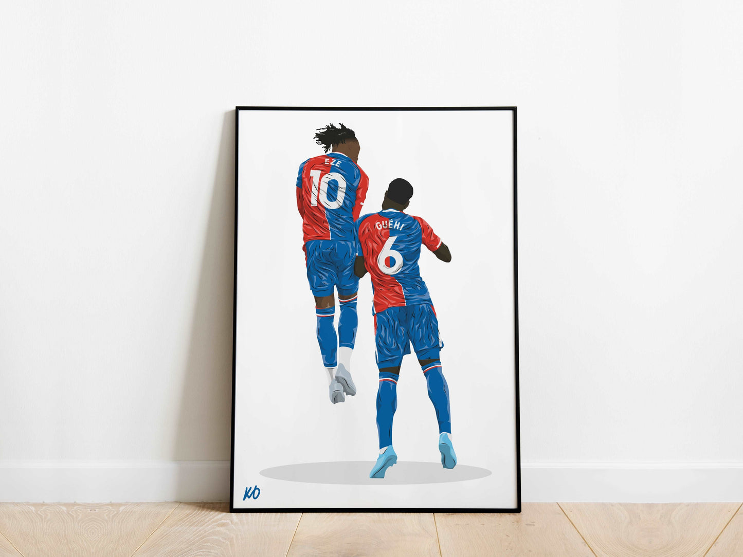 Eberechi Eze, Marc Guehi Crystal Palace Poster - KDDesigns6