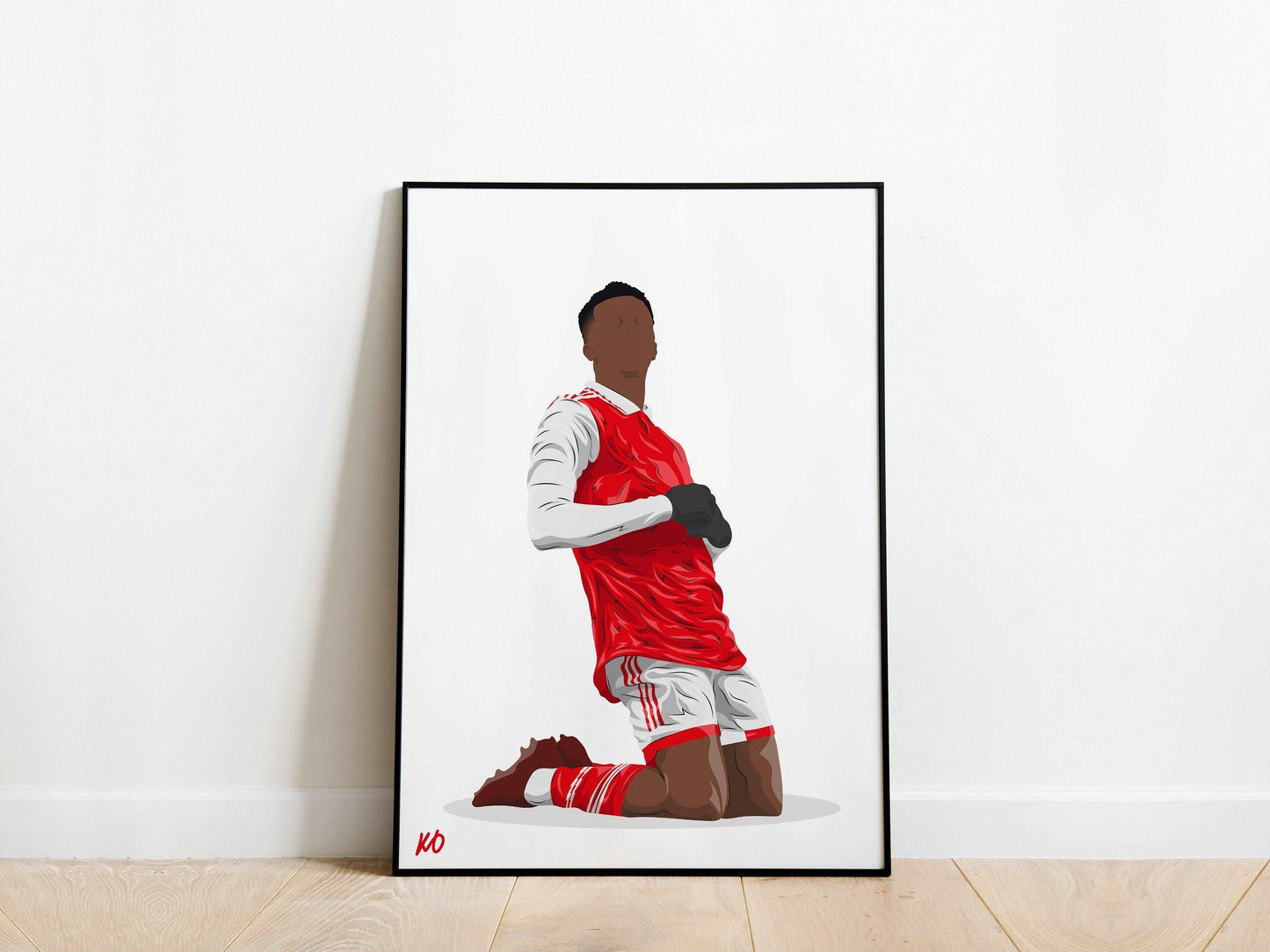 Eddie Nketiah Arsenal Poster - KDDesigns6