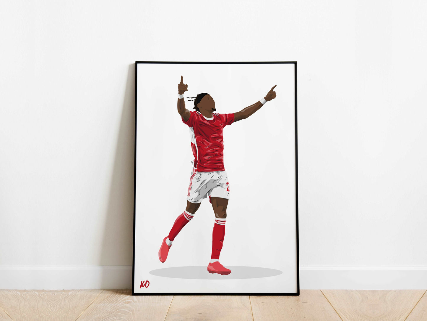 Anthony Elanga Nottingham Forest Poster - KDDesigns6