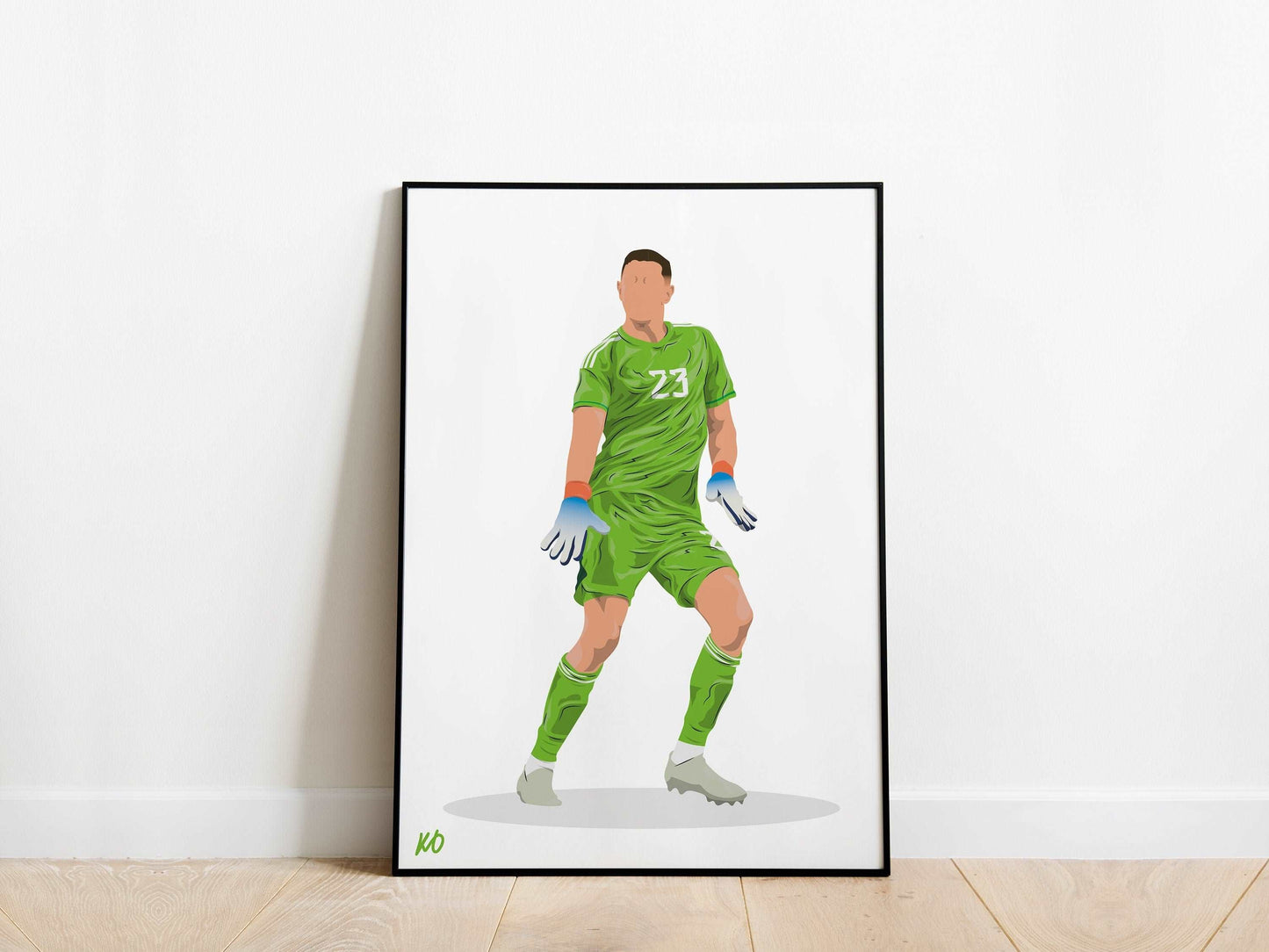 Emiliano Martinez Argentina Poster - KDDesigns6