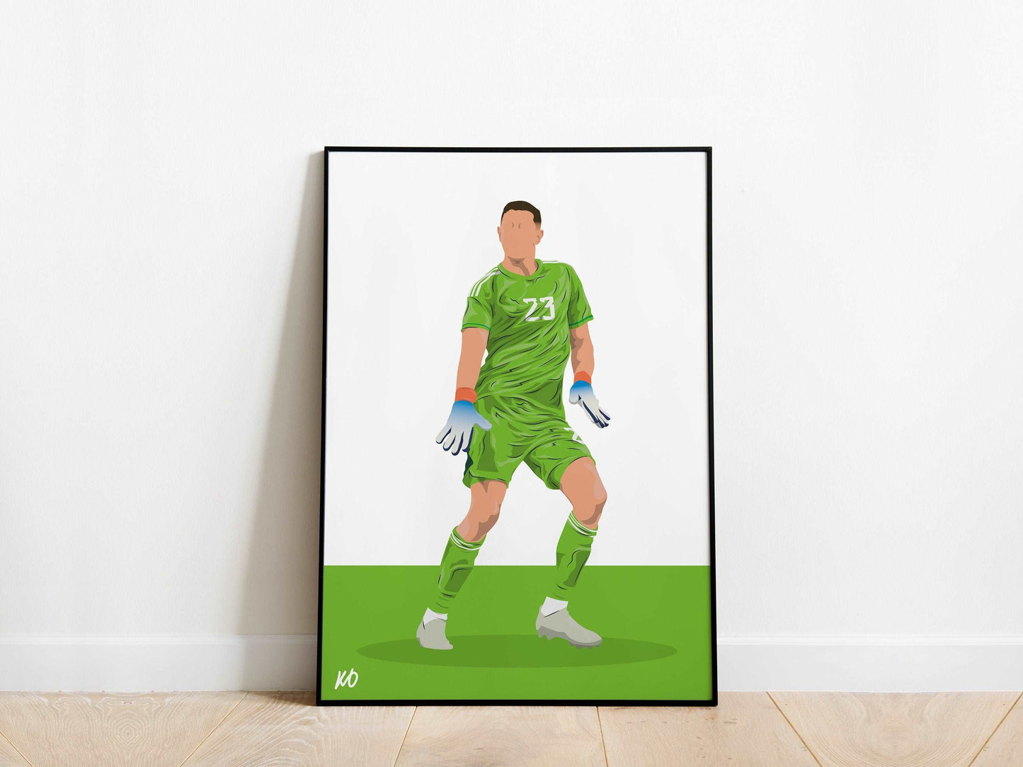 Emiliano Martinez Argentina Poster - KDDesigns6