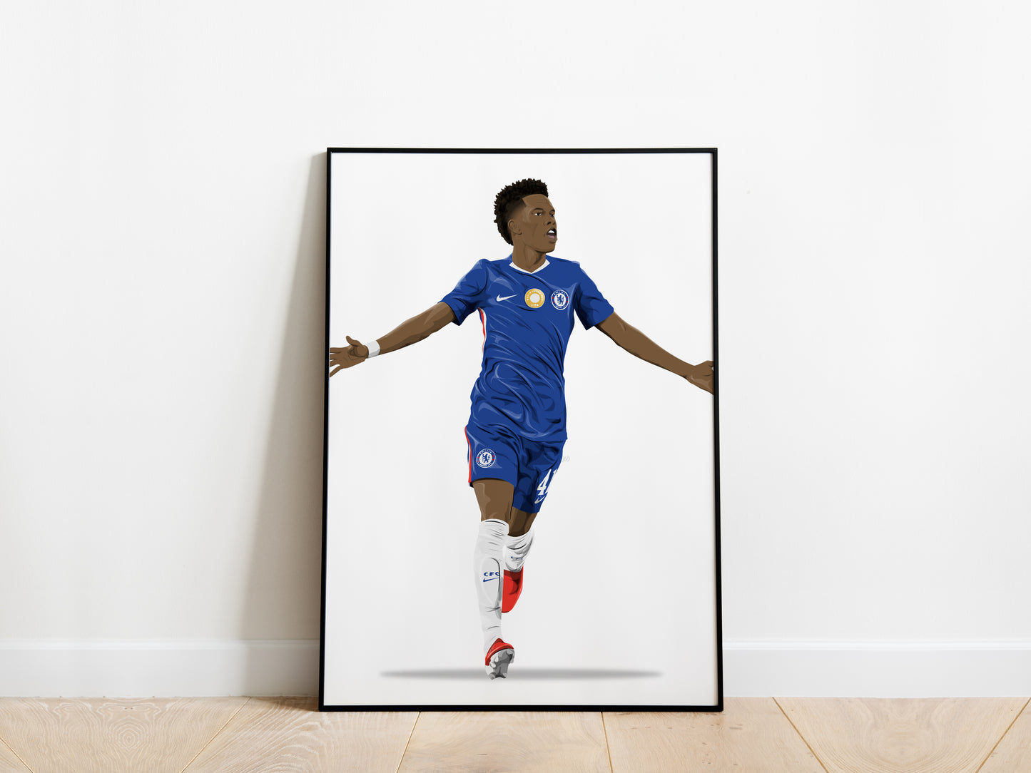 Estêvão Willian Celebration Chelsea Poster - KDDesigns6