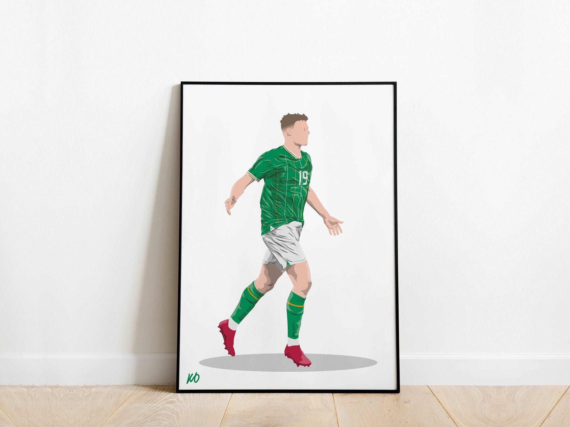 Evan Ferguson Ireland Poster - KDDesigns6
