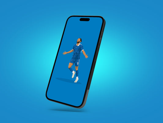 Dominic Calvert-Lewin Everton Wallpaper - KDDesigns6