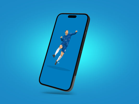 Eden Hazard Chelsea Wallpaper - KDDesigns6