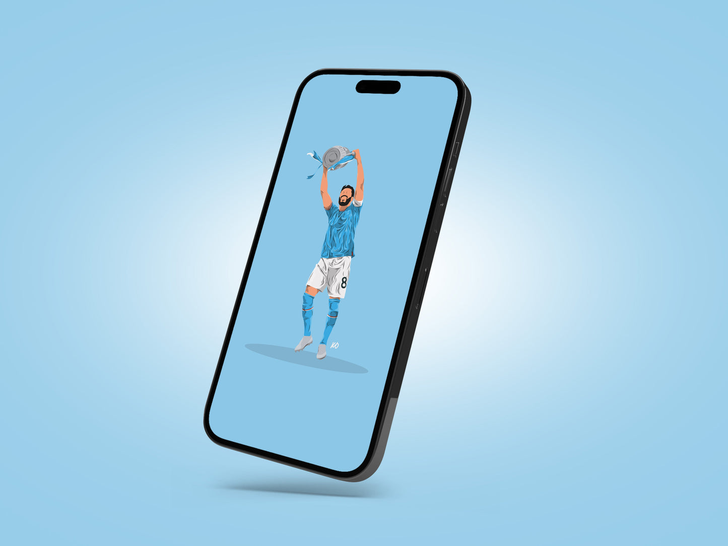 Ilkay Gundogan Man City Wallpaper - KDDesigns6