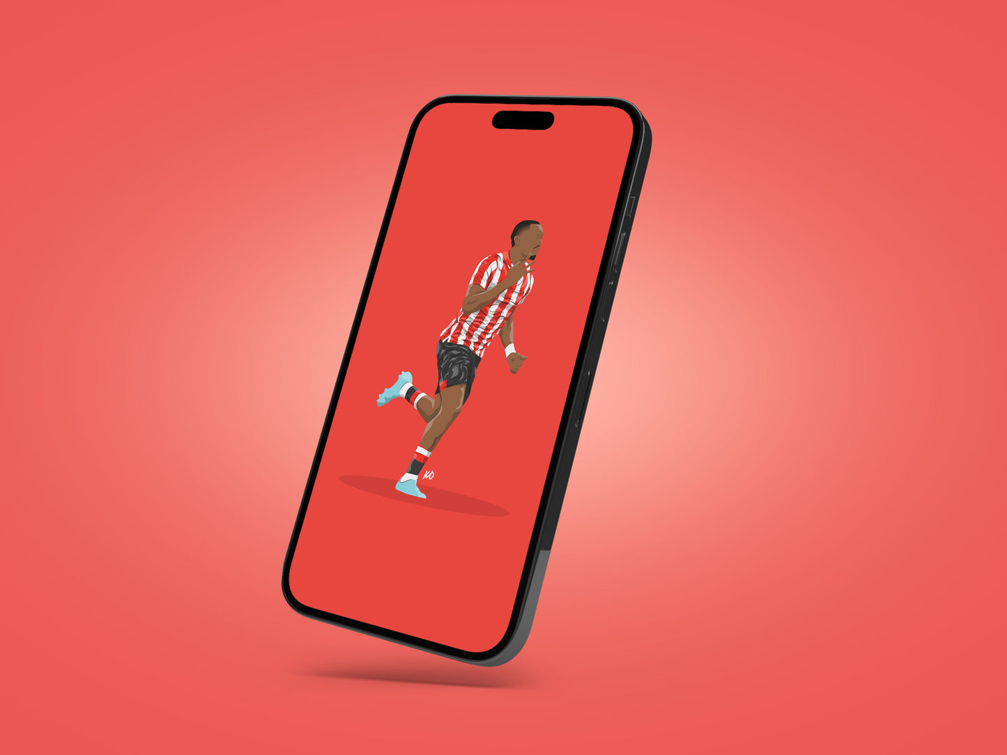 Ivan Toney Brentford Wallpaper - KDDesigns6