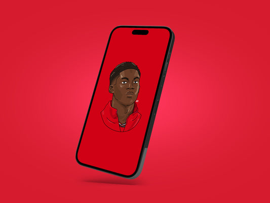 Kobbie Mainoo Manchester United Wallpaper - KDDesigns6